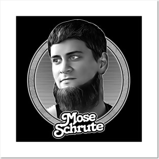 Mose Schrute \/\ Retro Style Fan Artwork Posters and Art